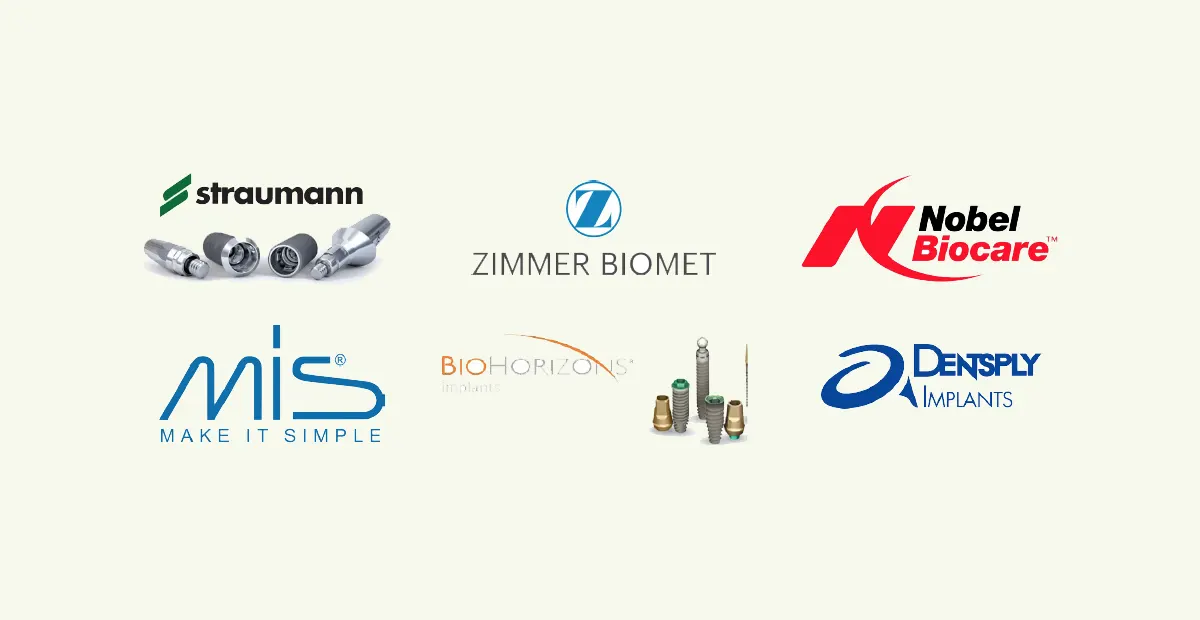 بهترین برند ایمپلنت دندان در جهان