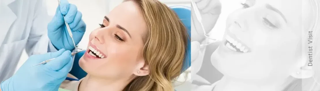 تصویر ویزیت دندانپزشک برای جلوگیری از بیماری لثه