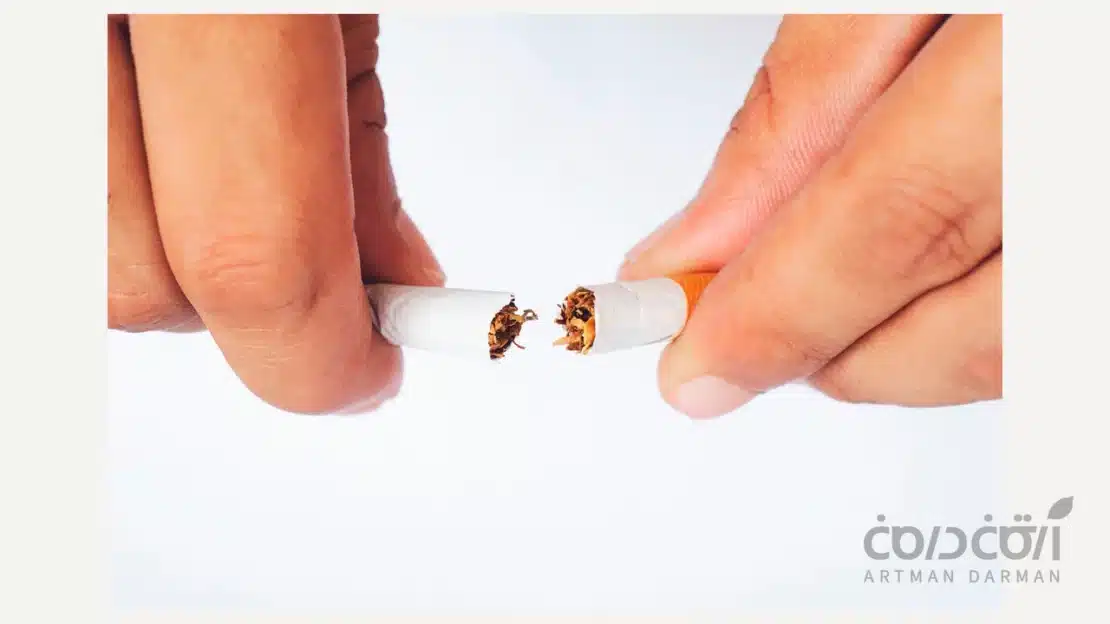 عدم مصرف سیگار برای افزایش طول عمر و ماندگاری ایمپلنت دندان