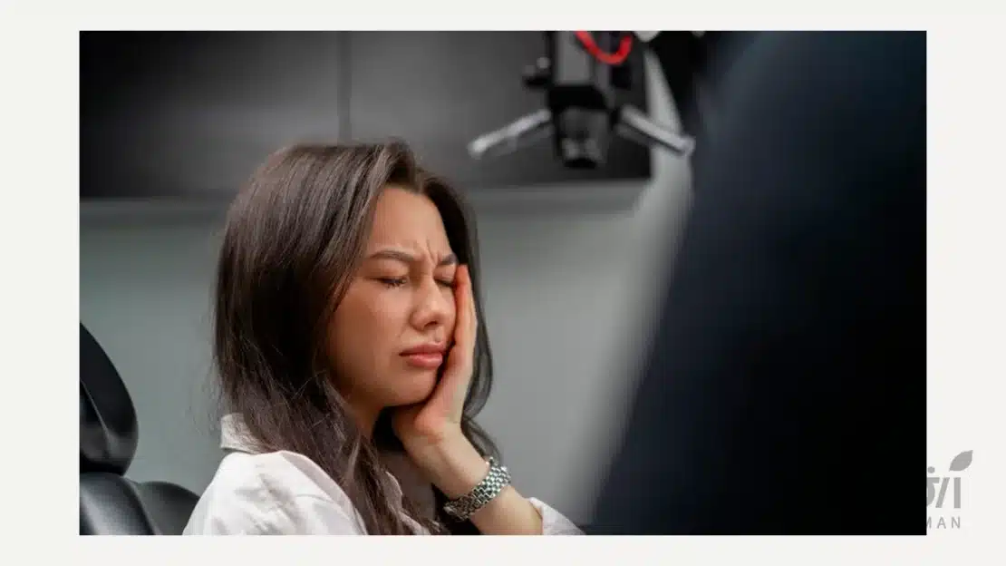 تصویر از مراجعه به دندانپزشک به دلیل درد شدید